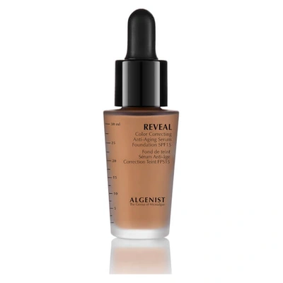 Shop Algenist Reveal Color Correcting Anti-ageing Serum Foundation Spf15 30ml (various Shades) - Deep