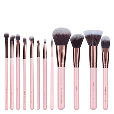 Shop Luxie - Rose Gold 12 Piece Makeup Brush Set