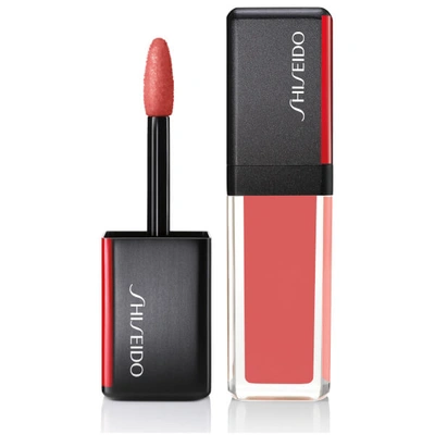 Shop Shiseido Lacquerink Lipshine (various Shades) - Electro Peach 312