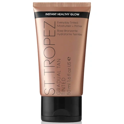 Shop St Tropez St.tropez Gradual Tan Tinted Moisturiser And Primer 50ml