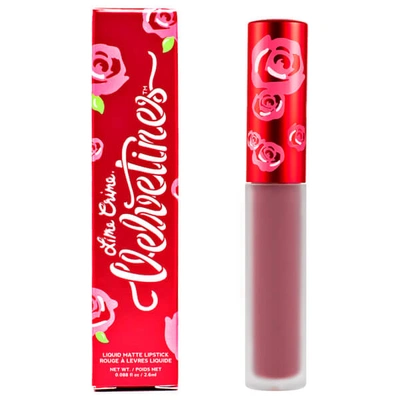 Shop Lime Crime Matte Velvetines Lipstick (various Shades) - Sasha