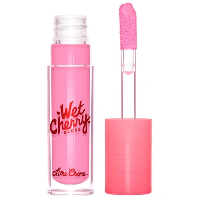 Shop Lime Crime Wet Cherry Lip Gloss (various Shades) - Baby Cherry