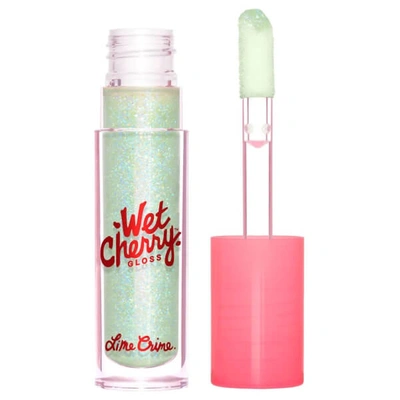 Shop Lime Crime Wet Cherry Lip Gloss (various Shades) - Minty Cherry