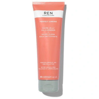 Shop Ren Clean Skincare Ren Perfect Canvas Clean Jelly Oil Cleanser 100ml