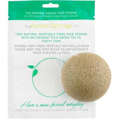 Shop The Konjac Sponge Company Facial Puff Sponge With Green Tea
