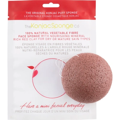 Shop The Konjac Sponge Company Facial Puff Sponge With French Red Clay