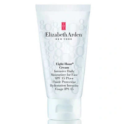 Elizabeth Arden Eight Hour Cream Intensive Daily Moisturiser For Face Spf 15 (50ml)