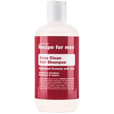 Shop Recipe For Men Deep Cleansing Shampoo 250ml