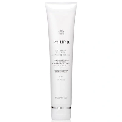 Shop Philip B Icelandic Blonde Conditioner 6 Fl Oz/178ml