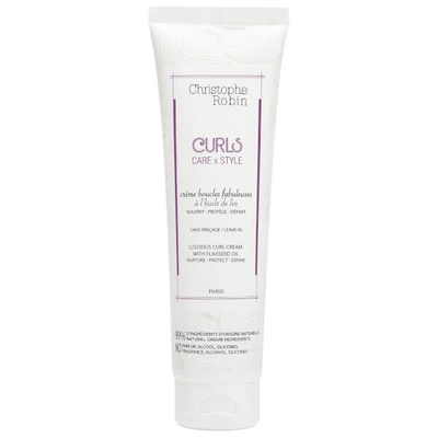 Shop Christophe Robin Luscious Curl Cream With Flaxseed Oil 150ml