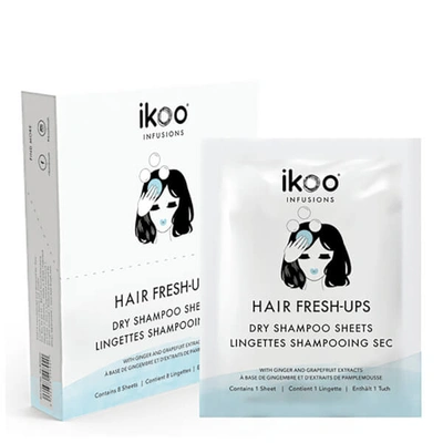 DRY SHAMPOO SHEETS FRESH HAIR UPS (BOX OF 8 SACHETS)