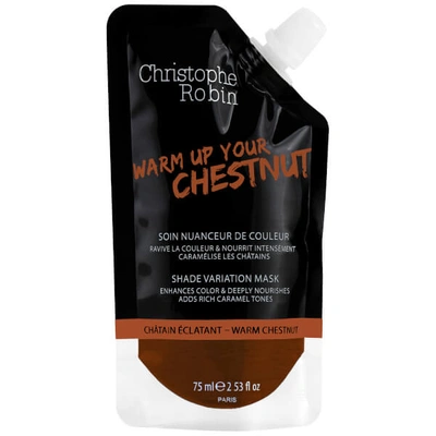 Shop Christophe Robin Shade Variation Mask - Warm Chestnut Pocket 75ml