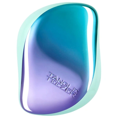 COMPACT STYLER HAIRBRUSH - PETROL BLUE OMBRE