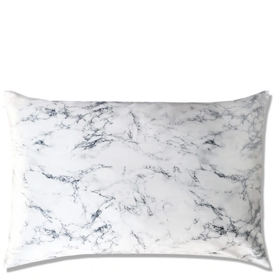Shop Slip Silk Pillowcase - Queen (various Colors) - Marble