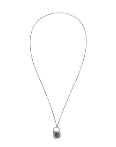Shop Emanuele Bicocchi Necklace Silver Size - 925/1000 Silver