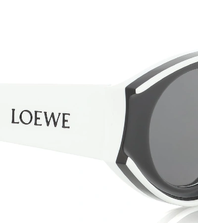 Shop Loewe Paula's Ibiza Acetate Sunglasses In Black