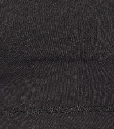 Wardrobe.nyc Release 02 Scoop-neck Jersey Cropped Top In Black