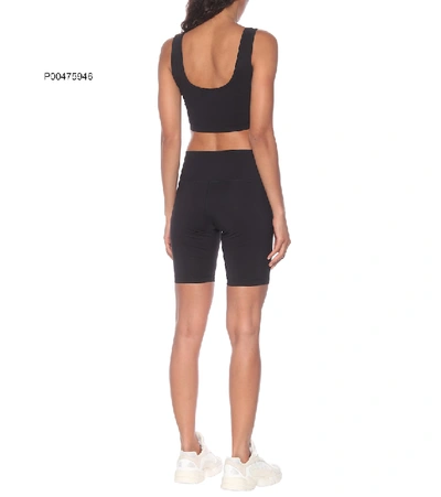 Wardrobe.nyc Release 02 High-rise Technical Cycling Shorts In Black