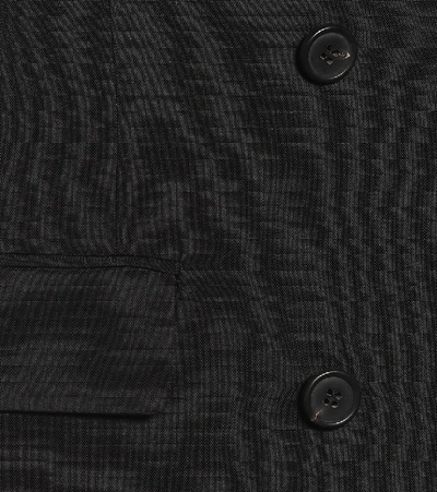 Shop Wardrobe.nyc Release 04 Double-breasted Blazer In Black
