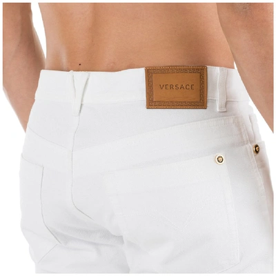 Shop Versace Straight In White