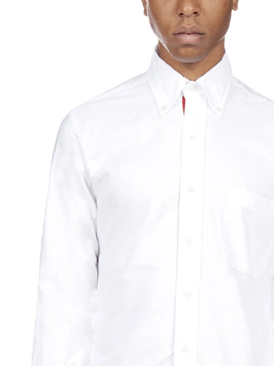 Shop Thom Browne Classic Shirt In White