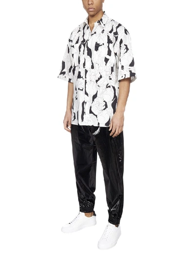 Shop Givenchy Oversized Floral Printed Shirt In Multi