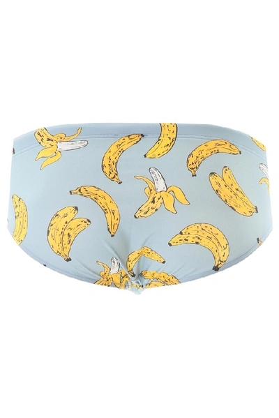 Shop Dolce & Gabbana Banana Print Swim Briefs In Multi