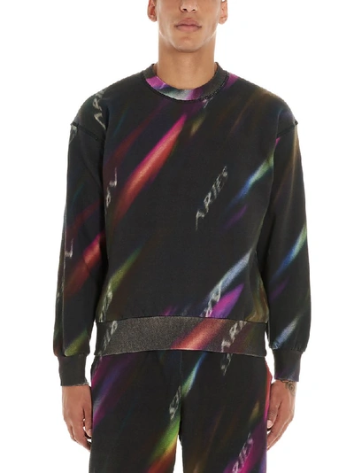 Shop Aries Printed Sweatshirt In Multi