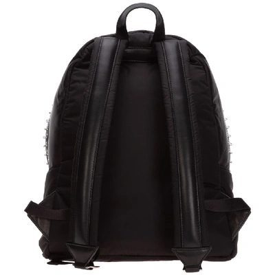 Shop Moncler Genius Moncler X Noir Kei Ninomiya Embellished Backpack In Black