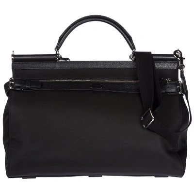 Shop Dolce & Gabbana Classic Briefcase In Black