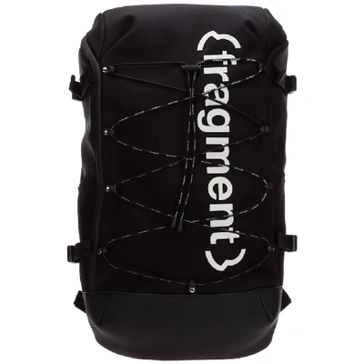 Shop Moncler Genius Moncler X Fragment Hiroshi Fujiwara Cord Detail Backpack In Black