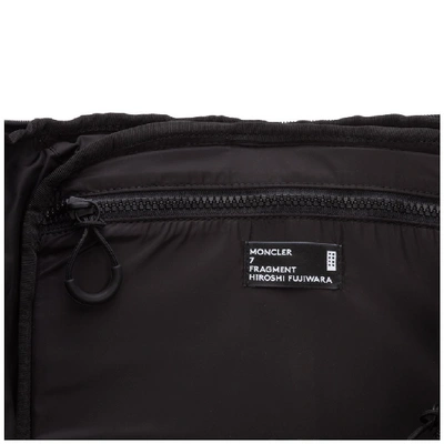 Shop Moncler Genius Moncler X Fragment Hiroshi Fujiwara Cord Detail Backpack In Black