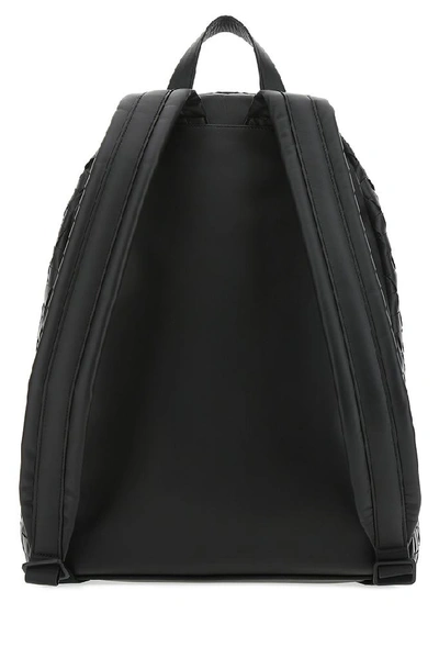Shop Bottega Veneta Zipped Front Pocket Backpack In Black