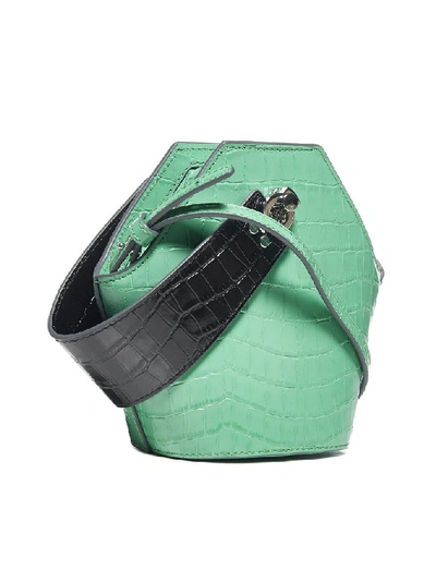 Shop Danse Lente Xs Johnny Bucket Bag In Green