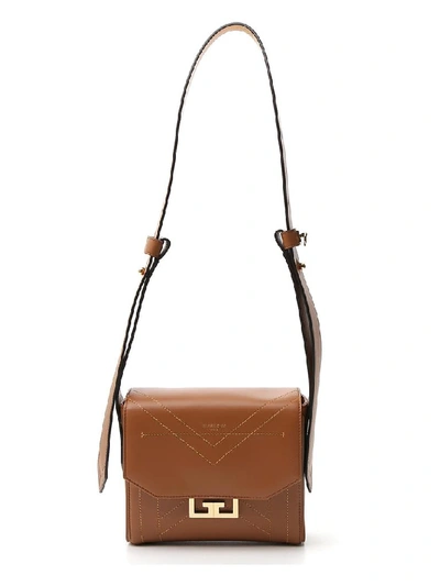 Shop Givenchy Small Eden Shoulder Bag In Brown
