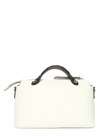 Shop Fendi By The Way Shoulder Bag In White