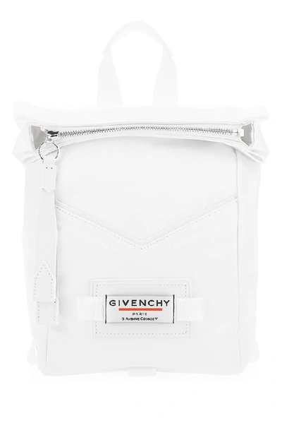 Shop Givenchy Pannier Backpack In White