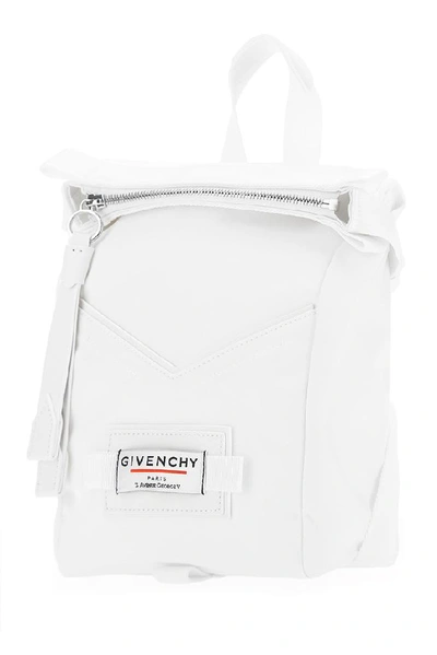 Shop Givenchy Pannier Backpack In White