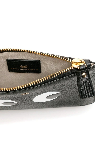 Shop Anya Hindmarch Eyes Pouch In Black