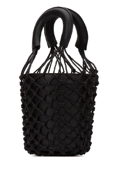 Shop Staud Moreau Bucket Bag In Black