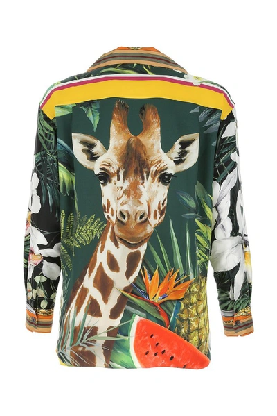 Shop Dolce & Gabbana Animal Printed Shirt In Multi