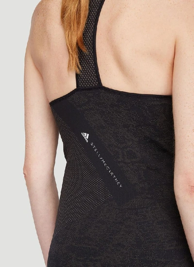 Shop Adidas By Stella Mccartney Tank Top In Black