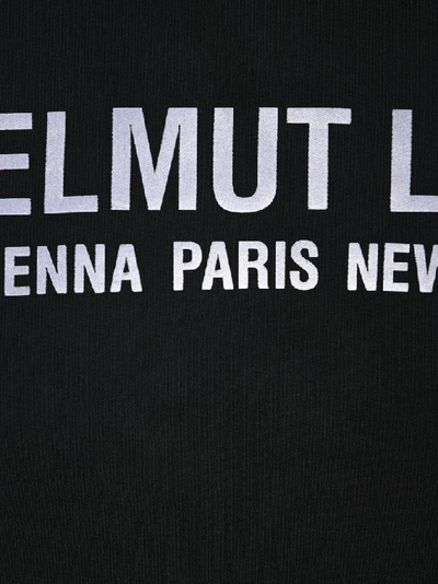 Shop Helmut Lang Namesake Slim Hoodie In Black