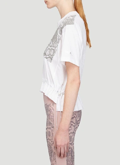 Shop Adidas By Stella Mccartney Drawstring Hem T In White