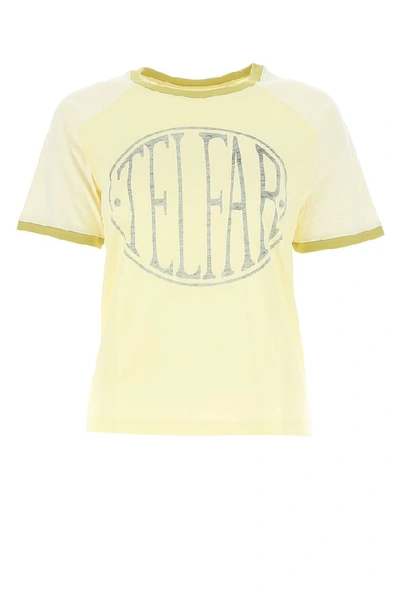 Shop Telfar Raglan Sleeves T In Yellow