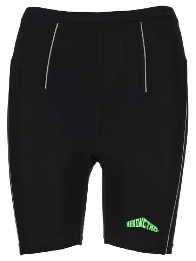 Shop Heron Preston Active Biker Shorts In Black
