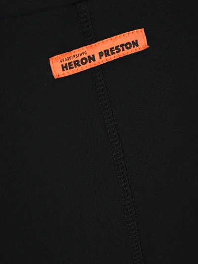 Shop Heron Preston Active Biker Shorts In Black