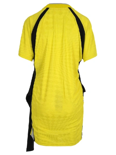 Shop Alexander Wang T T By Ie Front Dress In Yellow