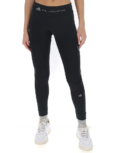 Shop Adidas By Stella Mccartney Essentials Tights In Black