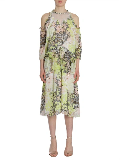 Shop Opening Ceremony Floral Print Midi Dress In Multi